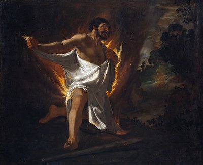 Muerte de Hércules de Francisco de Zurbaran